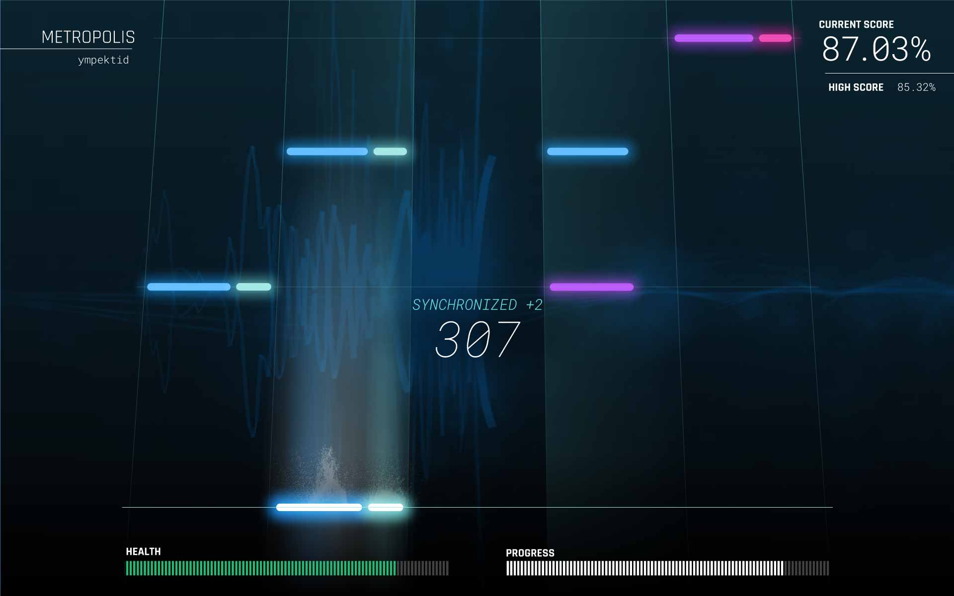 Sequence Storm game screen